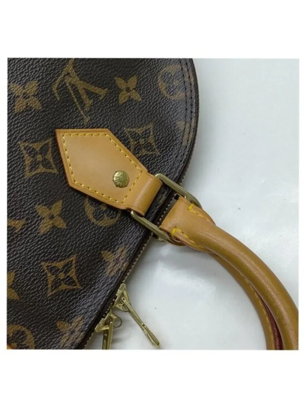 Authentic Louis Vuitton Alma Monogram Satchel Handbag